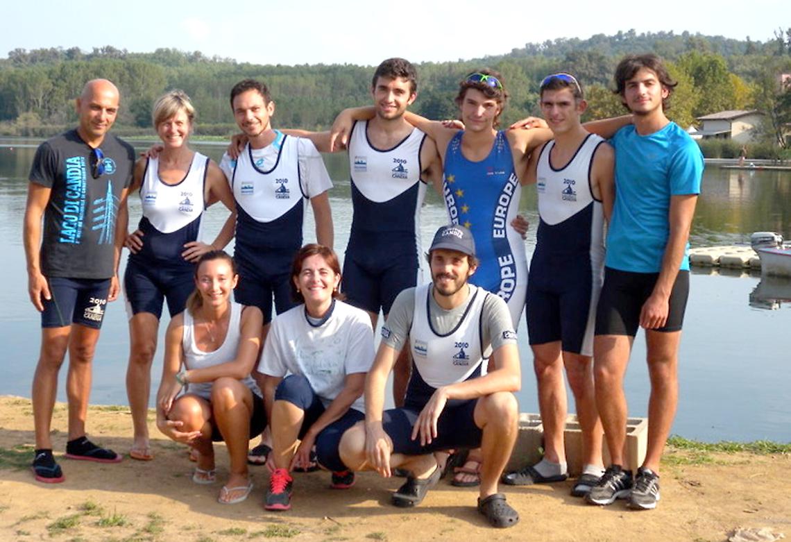 CANOTTAGGIO. A Candia gli Italiani di Società e Pararowing