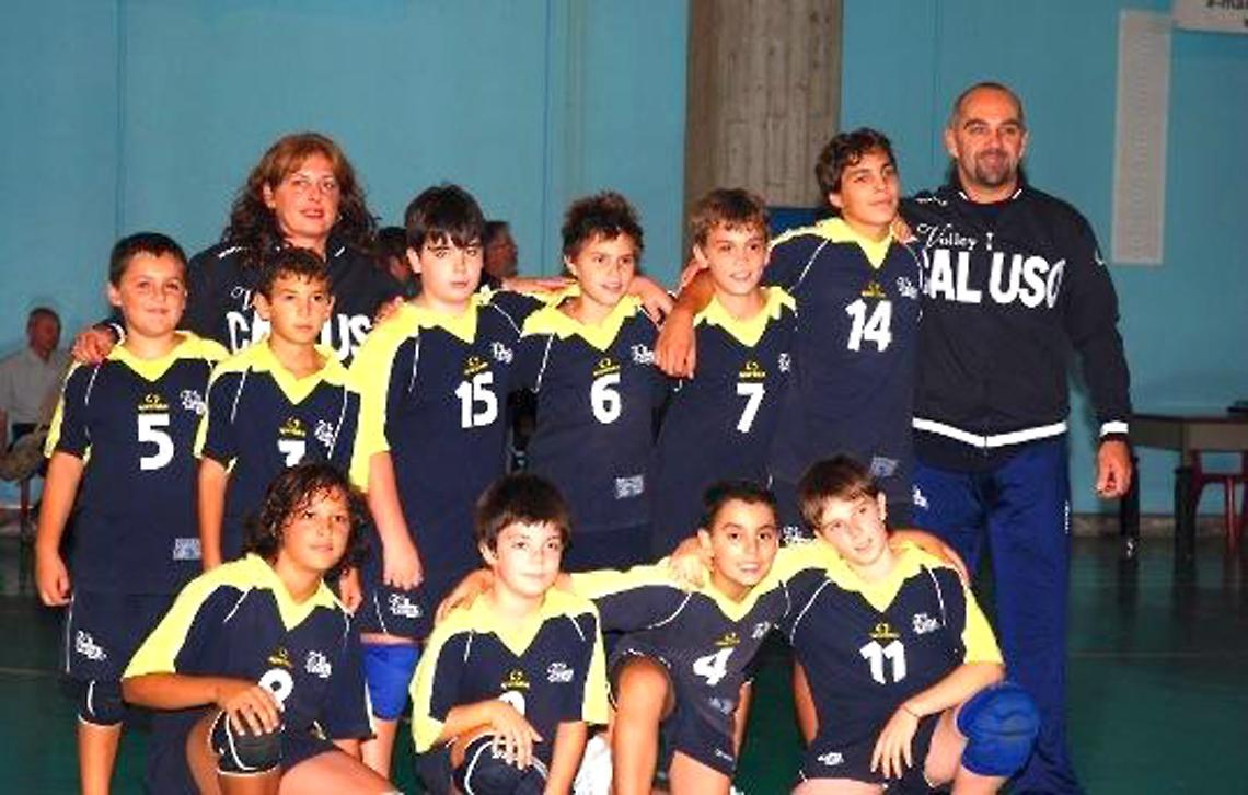Il vivaio del Volley Caluso torna a sudare