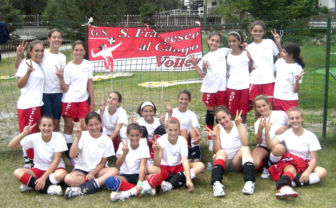 Ritiro estivo per il San Francesco al Campo Volley