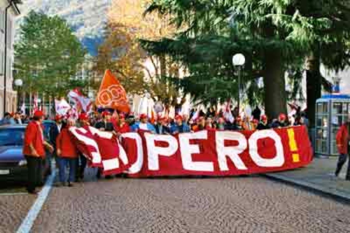 TORINO. Incidenti lavoro: domani sciopero generale a Torino