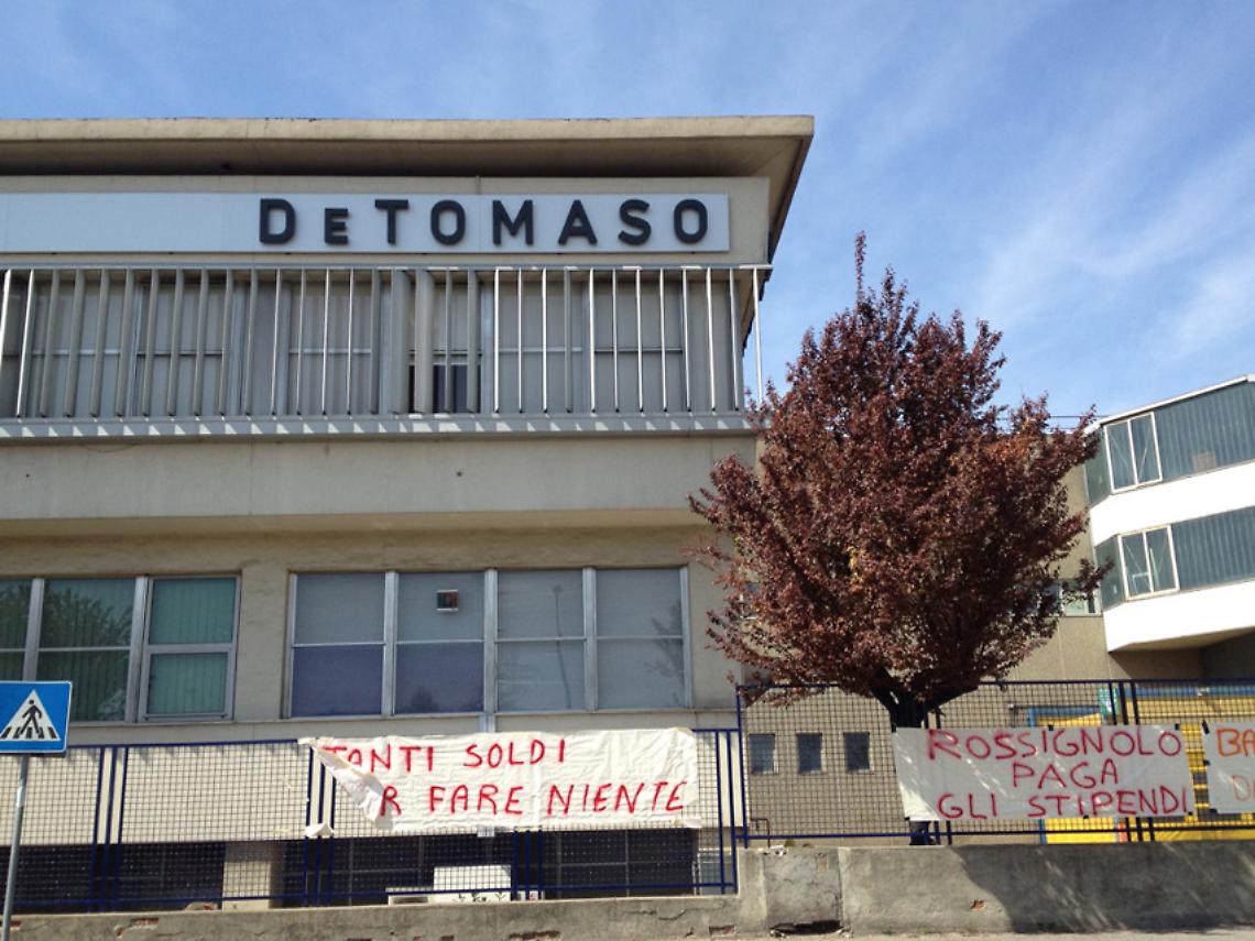TORINO. De Tomaso: Fim, "ognuno si assuma le sue responsabilità"