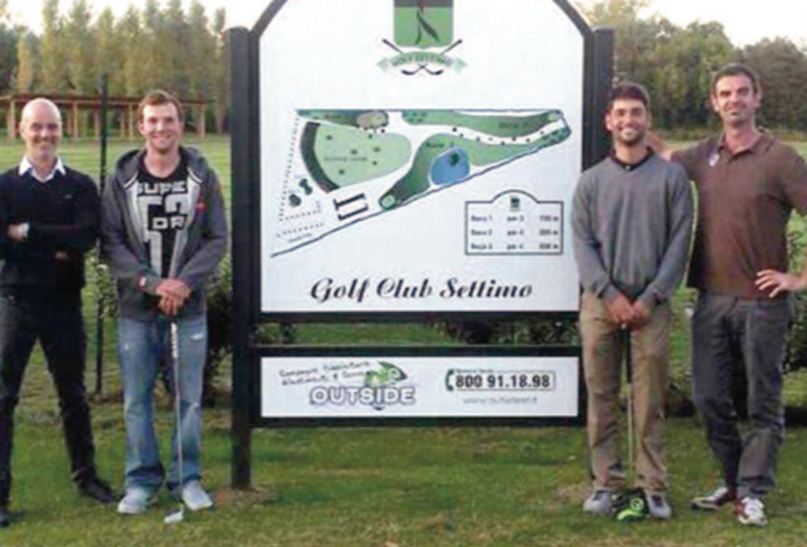 Il Golf Club Settimo apre il campo pratica a due campioni tedeschi