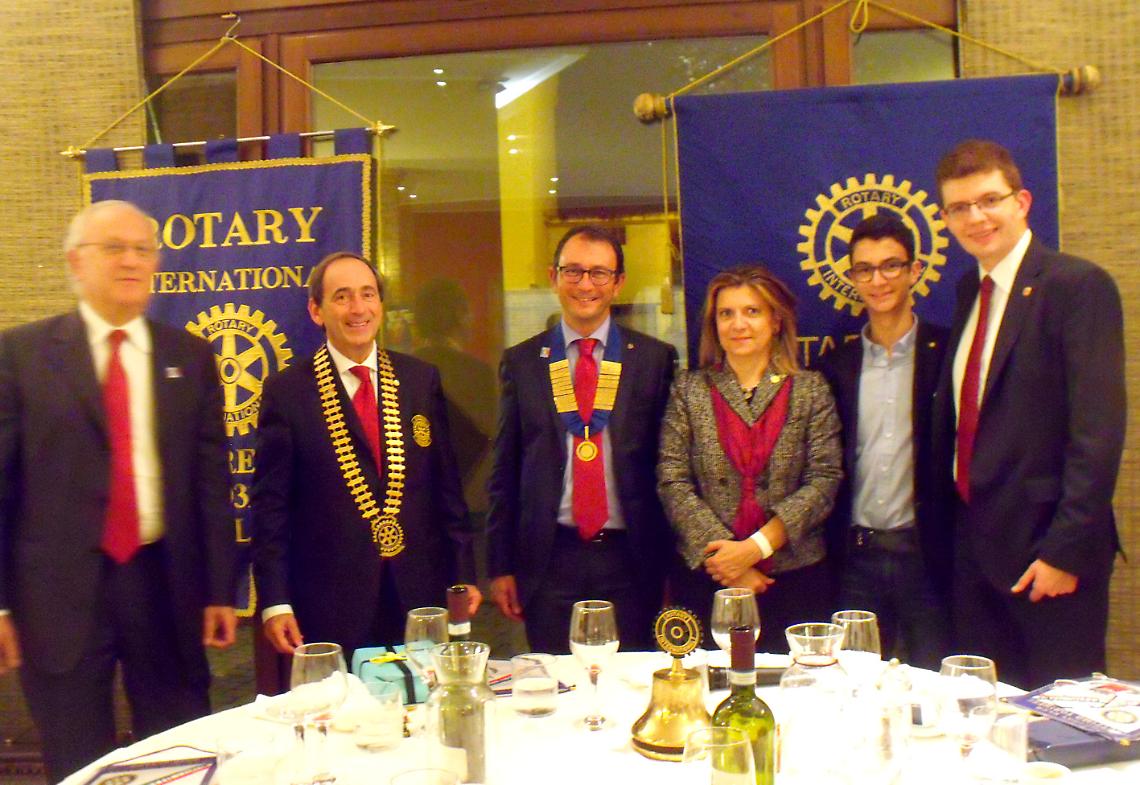 Il Governatore elogia il Rotary: &ldquo;Un club modello da imitare&rdquo;