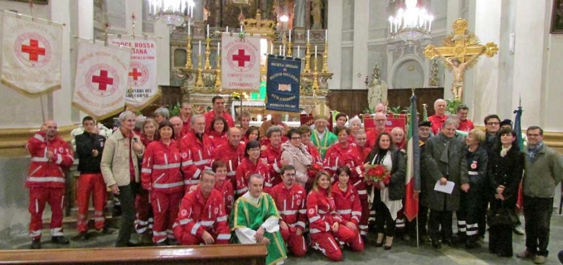 STRAMBINO. Festa per i 25 anni della Croce Rossa