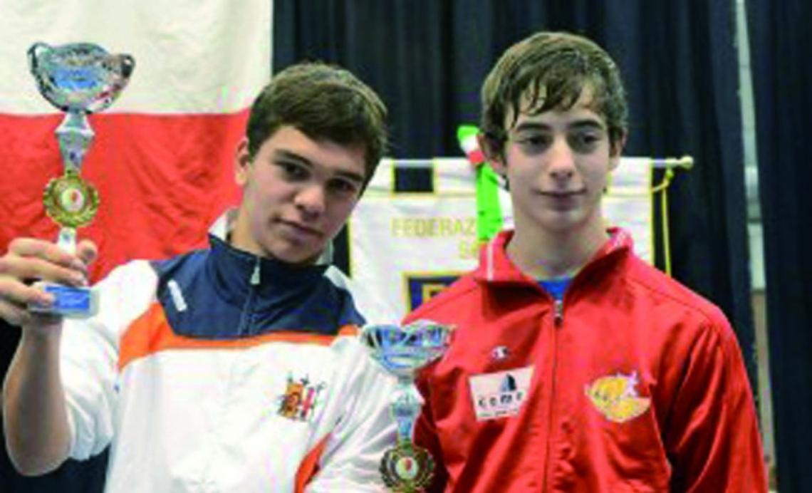 Il Circolo Scherma Giuseppe Delfino brilla al Trofeo Kinder +Sport