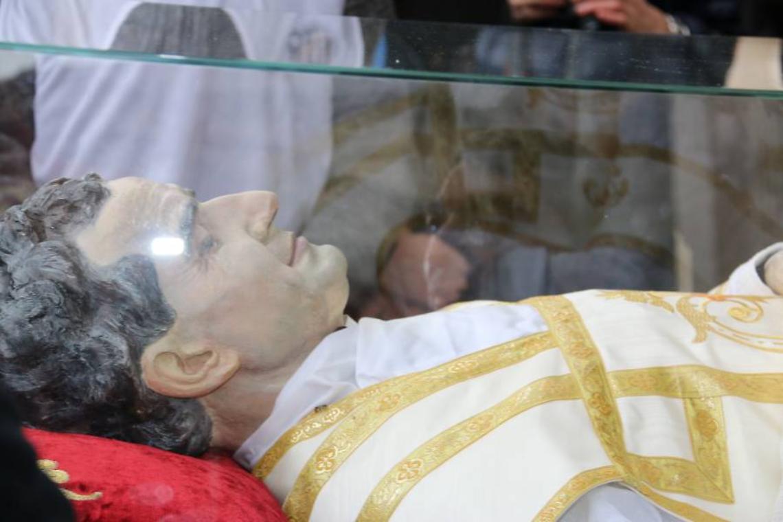 Ciriè. Le reliquie di Don Bosco in città