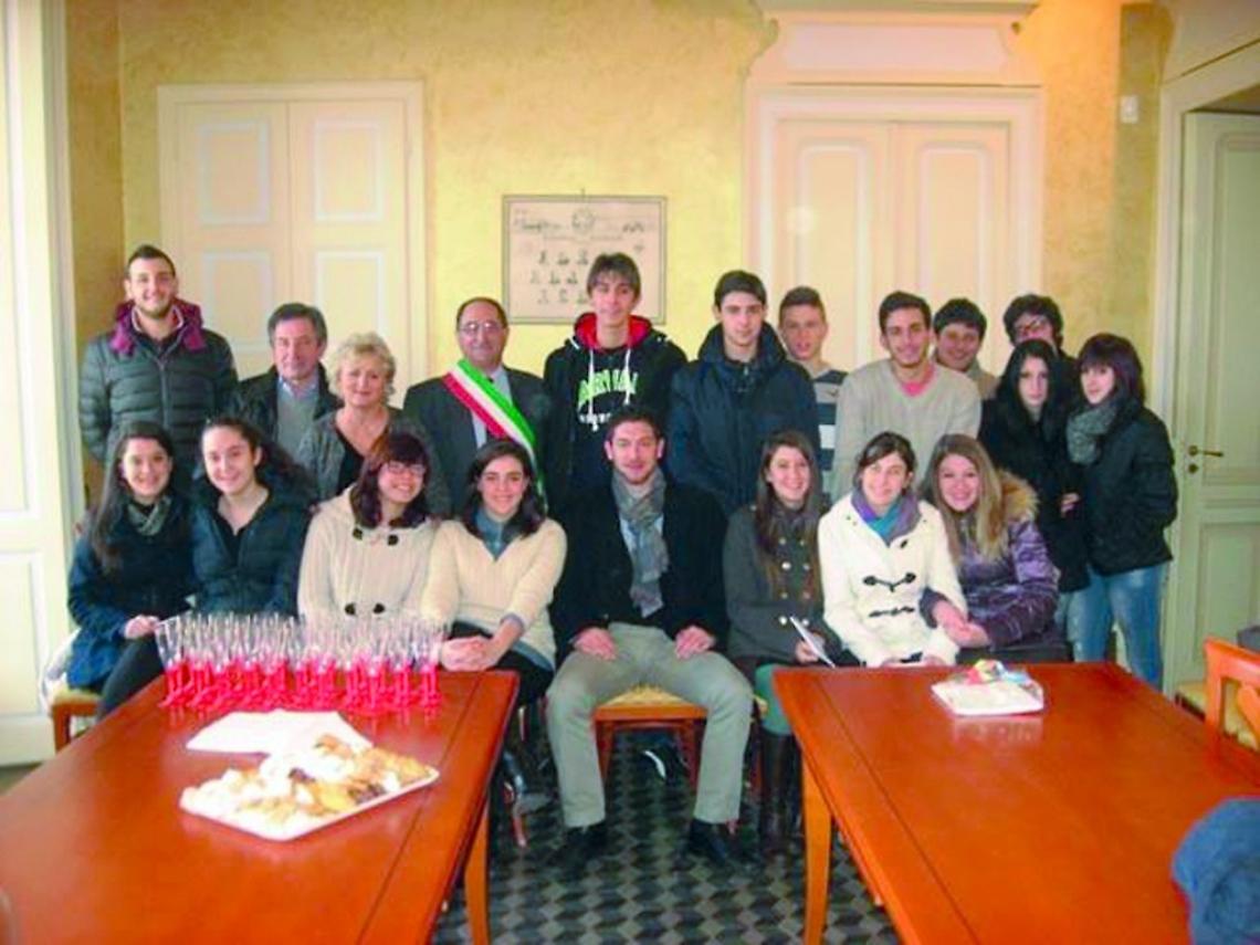 La costituzione ai coscritti del 1996 di Cavagnolo