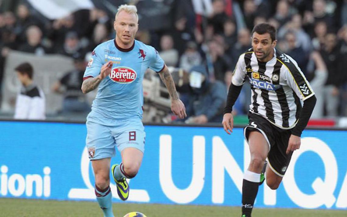 TORINO. Farnerud, stop di 10-15 giorni