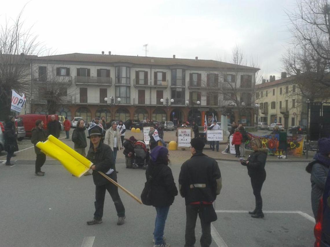 No Piro: seconda manifestazione a Borgofranco
