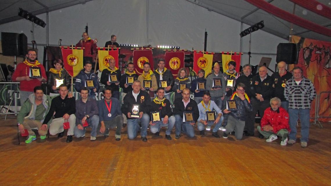 IVREA. Diavoli Aranceri, tutti i premiati nella serata di lunedì 3 marzo