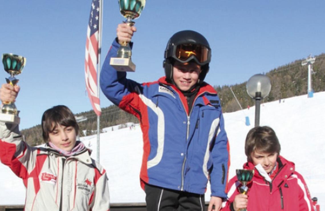 SCI ALPINO. Poker di vittorie per lo Sci Club Valchiusella