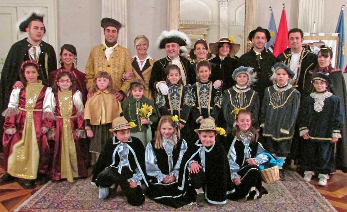 STRAMBINO. Maria Maggiore e Michele Floris sono i Principi