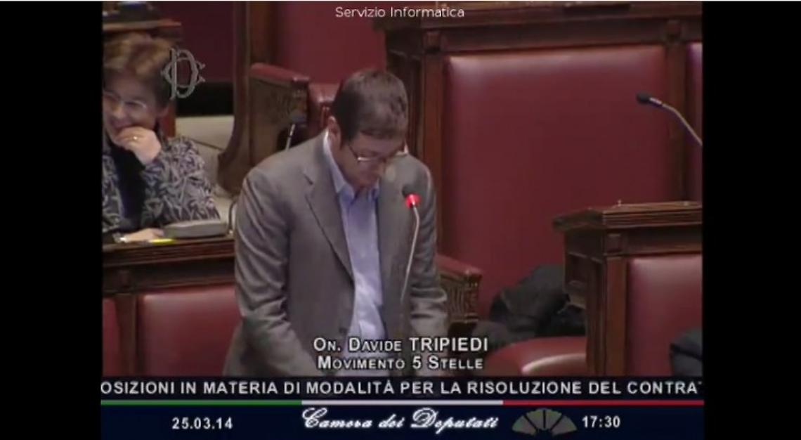 ROMA. Deputato 5stelle: "Sar&ograve; breve e circonciso..."