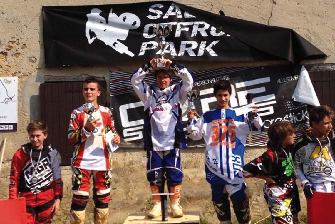 MOTOCROSS. Cagno centra il secondo posto al Salmour Offroad Park 