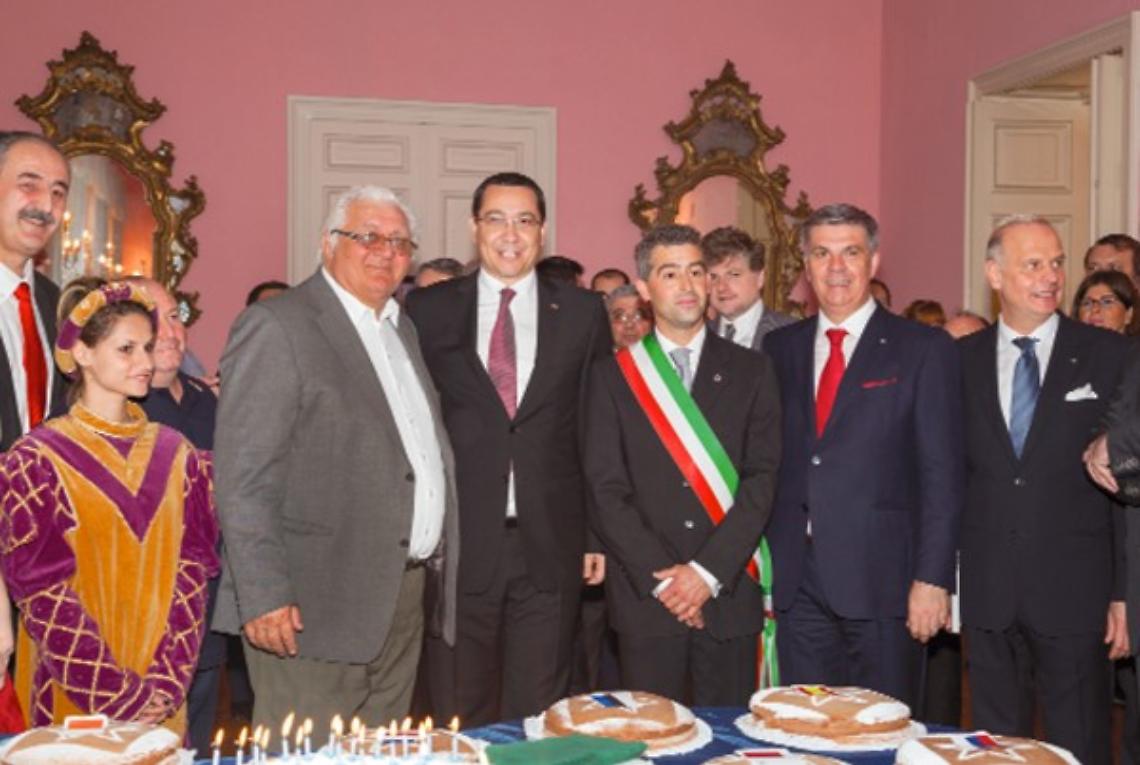 Italienii din Castellamonte, oaspeți de onoare la București, de Ziua Republicii 