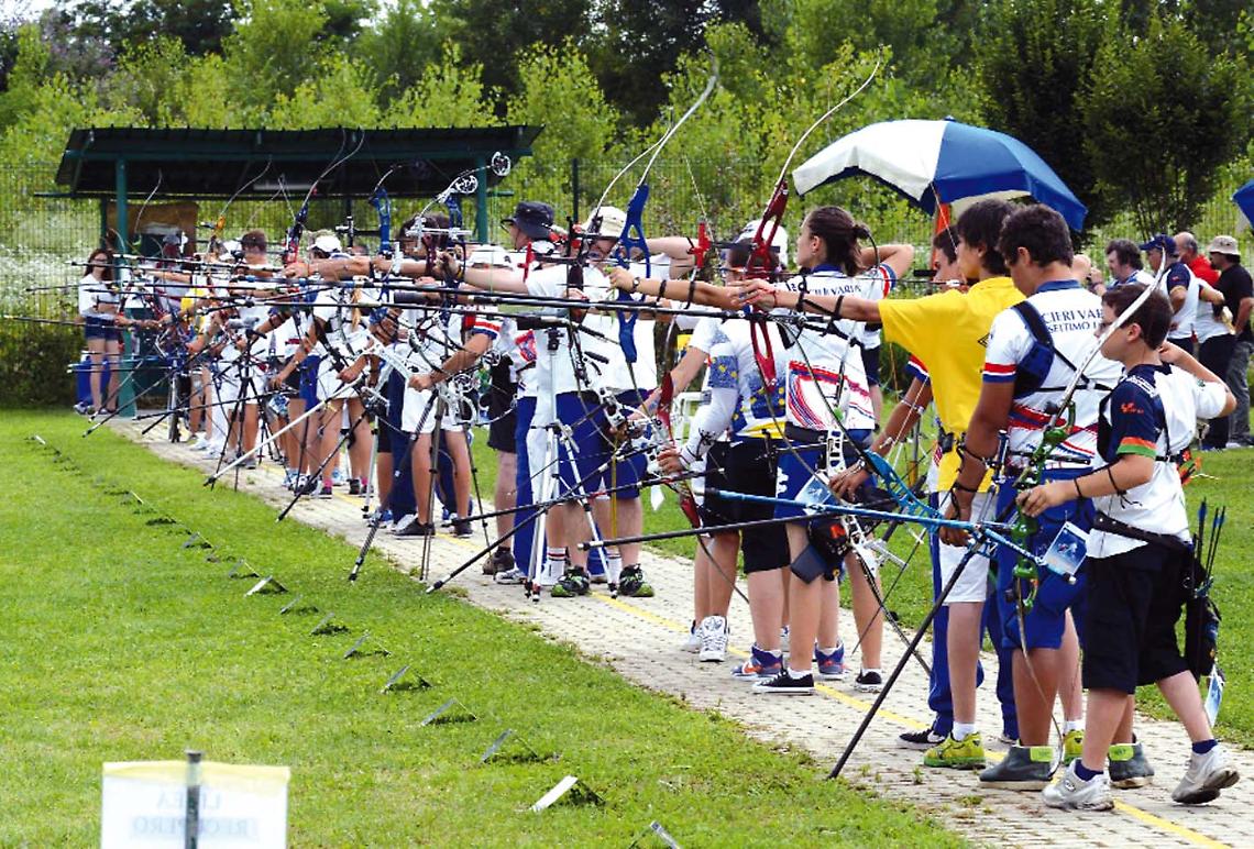 TIRO CON L'ARCO. Giornata memorabile per gli Arcieri Varian