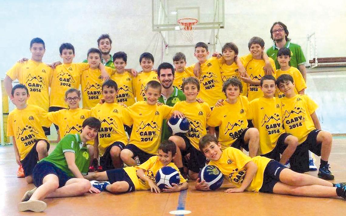 BASKET. L' Usac Camp 2014 a Gaby