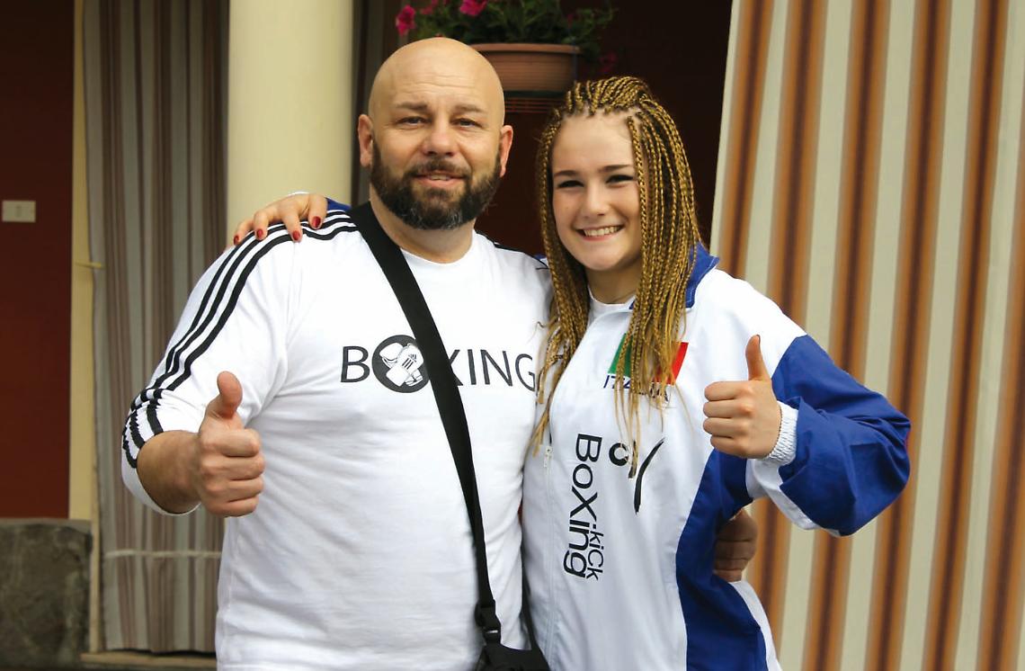 KICKBOXING. Pollone si allena per i Mondiali 2014 di Rimini