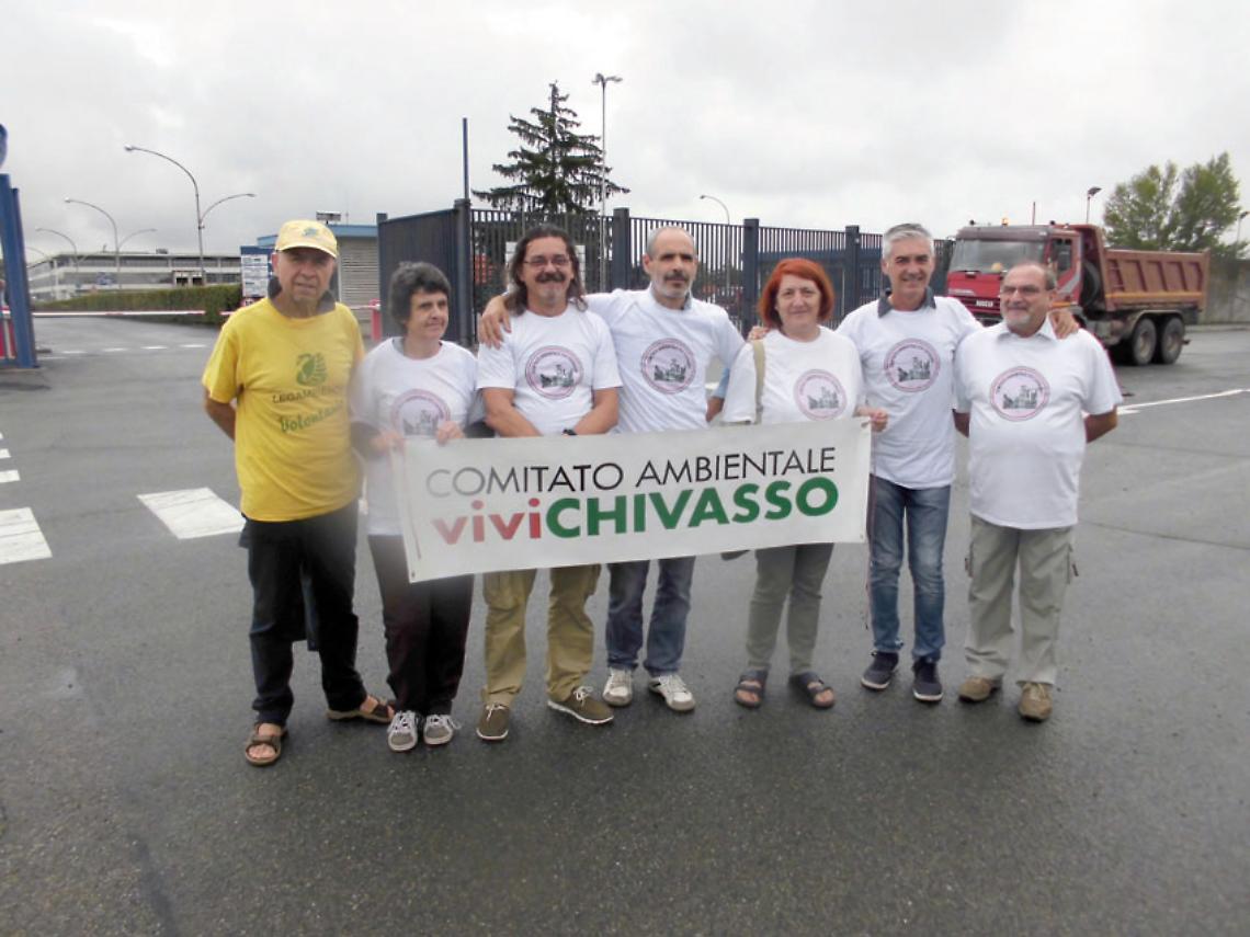 CHIVASSO. Olio di palma, sopralluogo in centrale