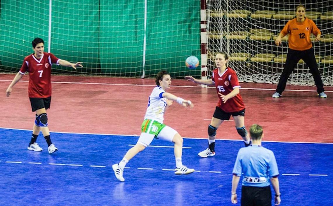 PALLAMANO. La Nazionale Italiana opposta alla Fyr Macedonia
