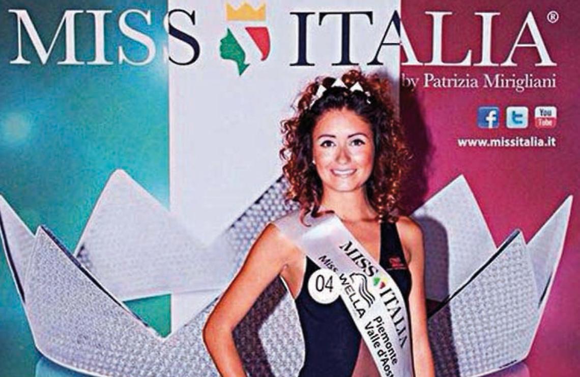 CASTELLAMONTE. Marilina Succo a Miss Mondo Italia