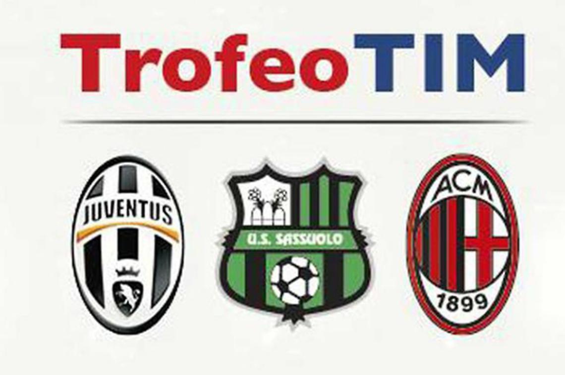 CALCIO. Trofeo Tim, si parte con Juventus-Milan