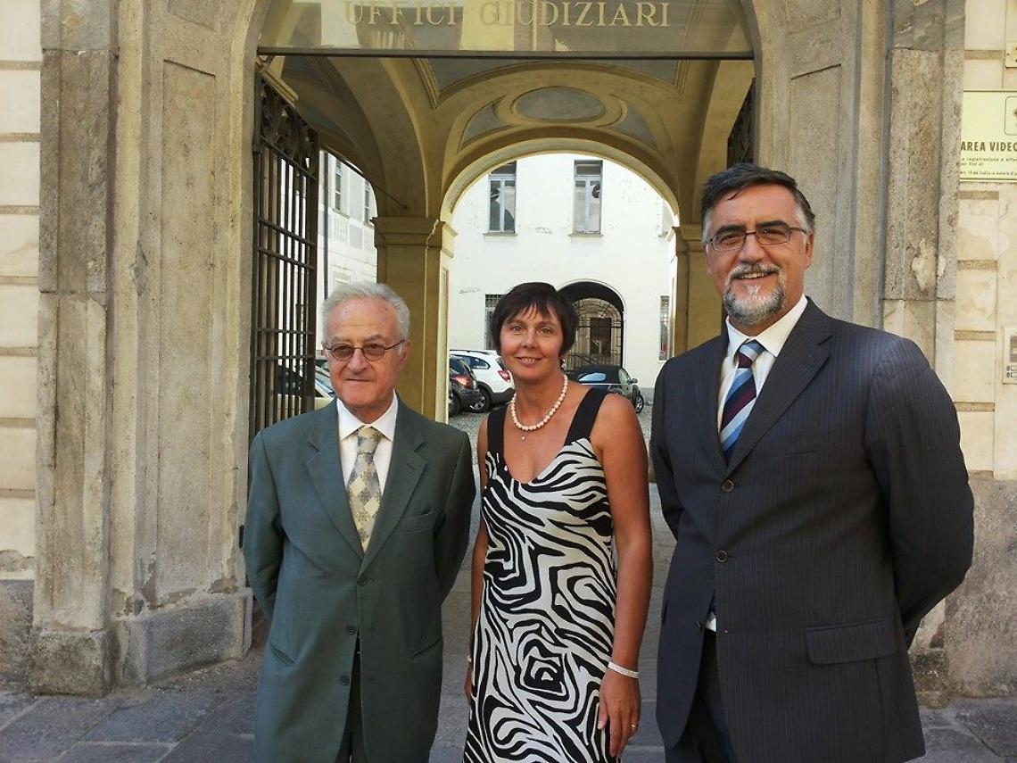 IVREA. Il Giudice Ivana Peila lascia Palazzo Giusiana per andare a Torino
