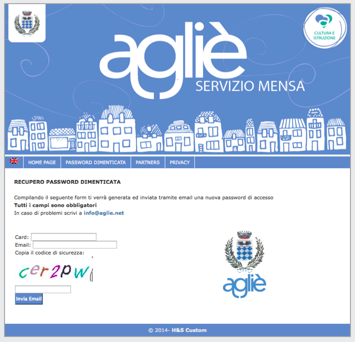 AGLIE'. Cambia la mensa: badge personali al posto dei buoni