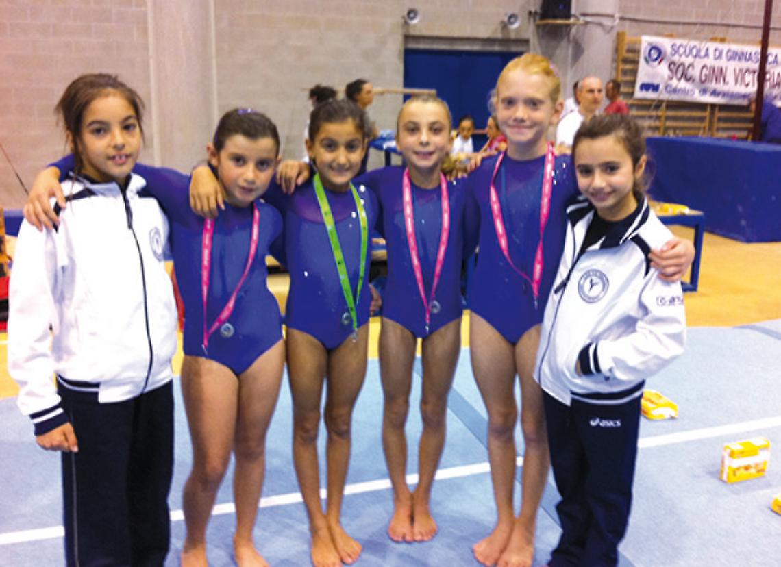 GINNASTICA ARTISTICA. Ricetto e Tiuca protagoniste in C2