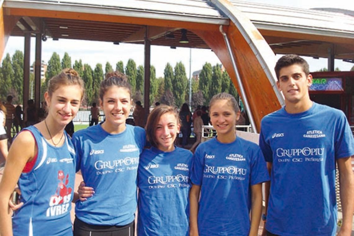 ATLETICA LEGGERA. L' Atletica Canavesana cala il poker al raduno mezzofondo