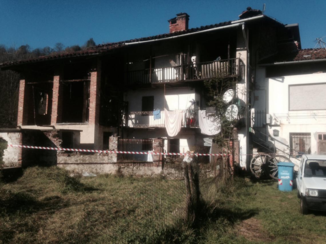 ISSIGLIO. Incendio nella notte, un ricoverato in ospedale a Ivrea