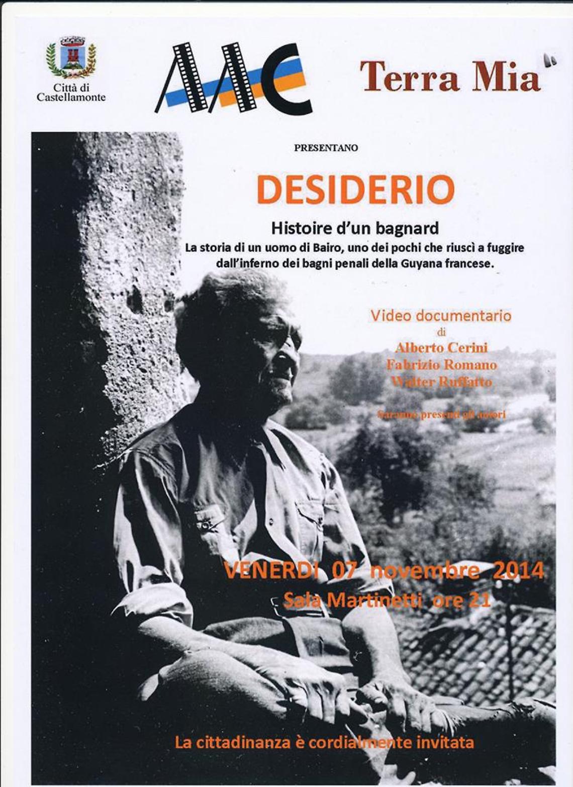 BAIRO. Historie d'un bagnard... Il racconto di Desiderio Trabucco, che visse nella Torre Rossa