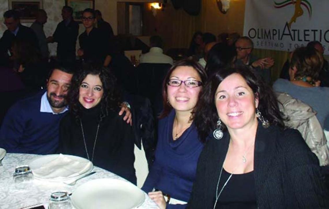 ATLETICA LEGGERA. OlimpiAtletica a cena