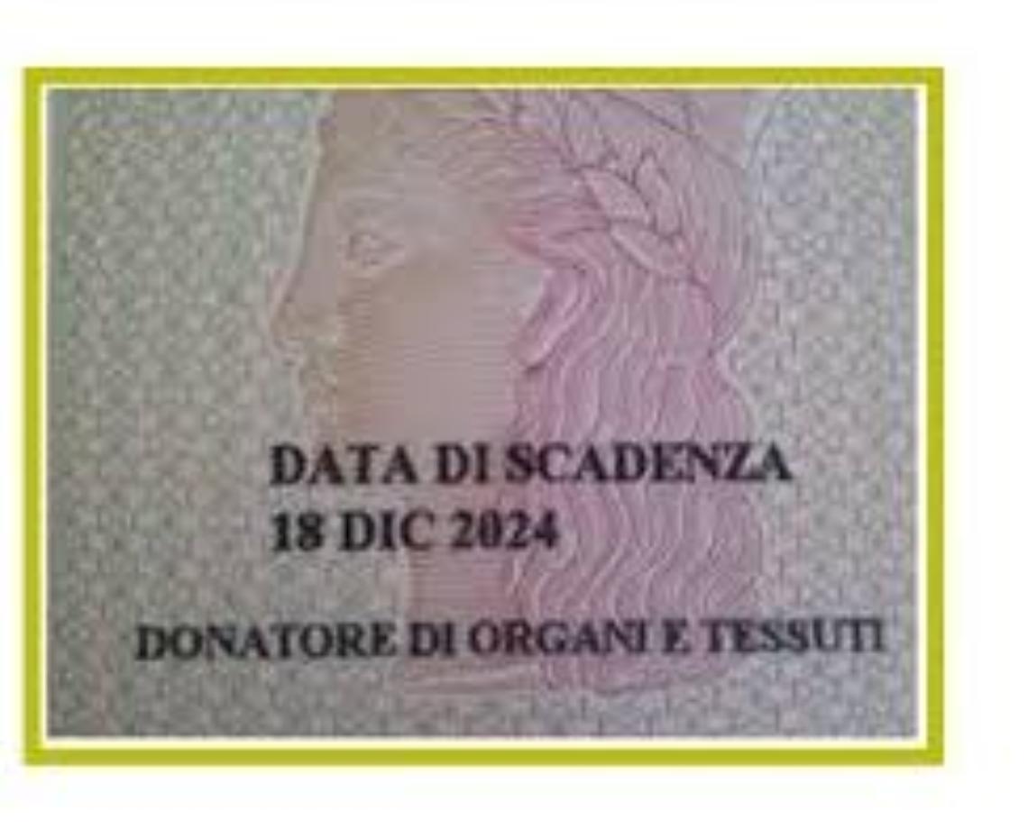 BRANDIZZO. La dicitura "Donatore di organi e tessuti" ora è realtà