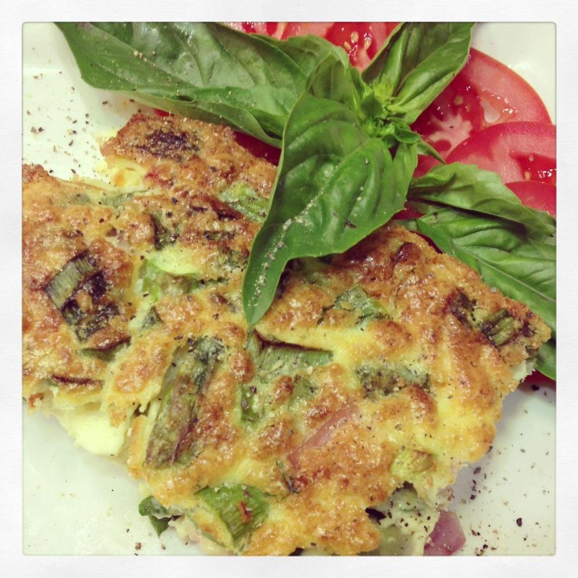 Frittata con Salsiccia