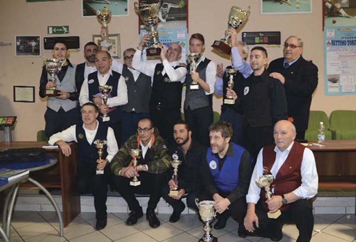 BILIARDO. Giordanino vince la 5a Coppa Settimo Torinese