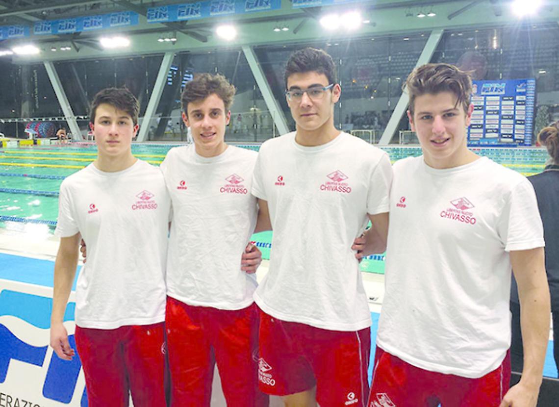 SALVAMENTO. Record italiano per la Libertas Nuoto Chivasso 