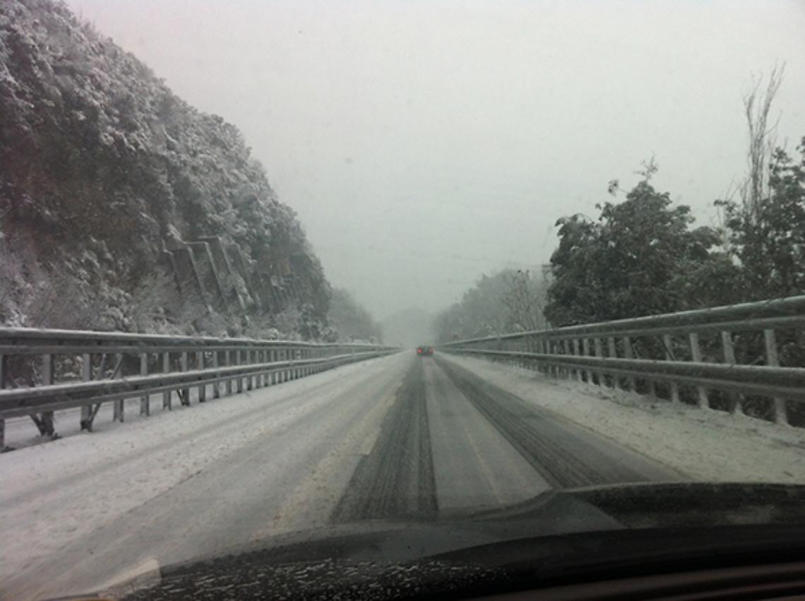 ROMA. Maltempo:Viabilità Italia, problemi in Abruzzo-Marche-Umbria