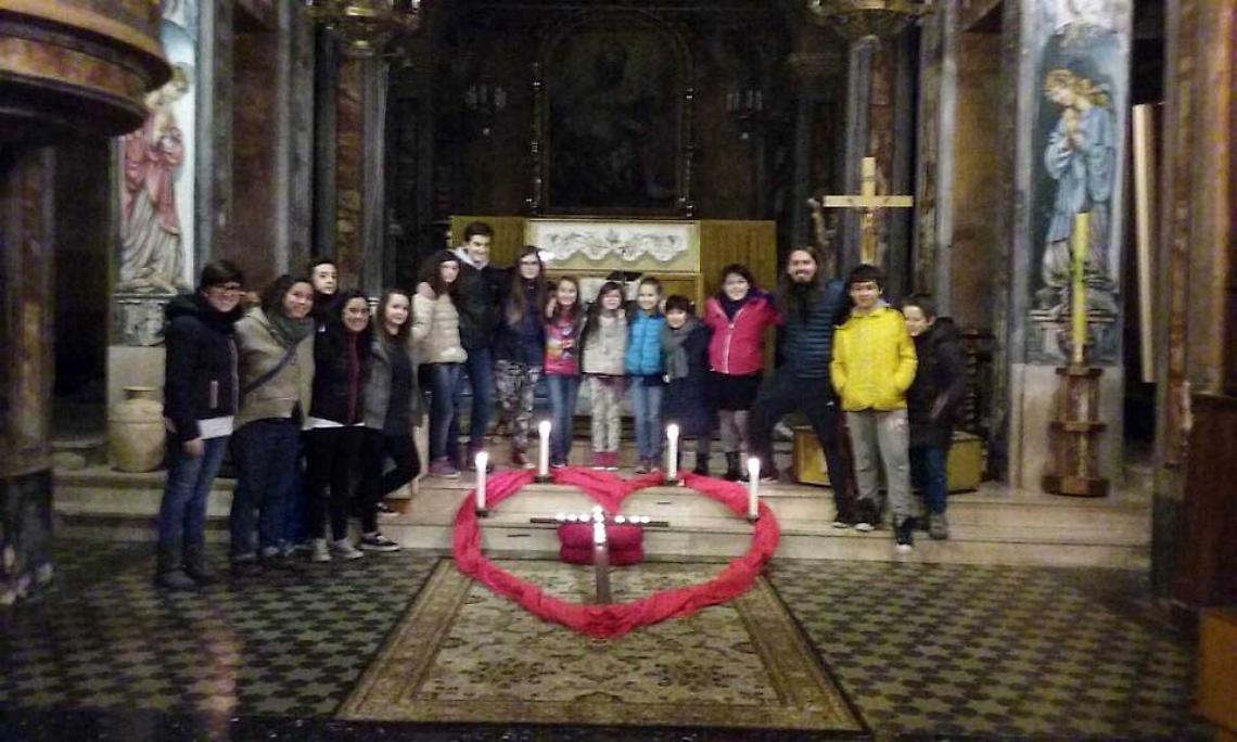 CUCEGLIO. Via Crucis contro ogni forma di terrorismo e di violenza