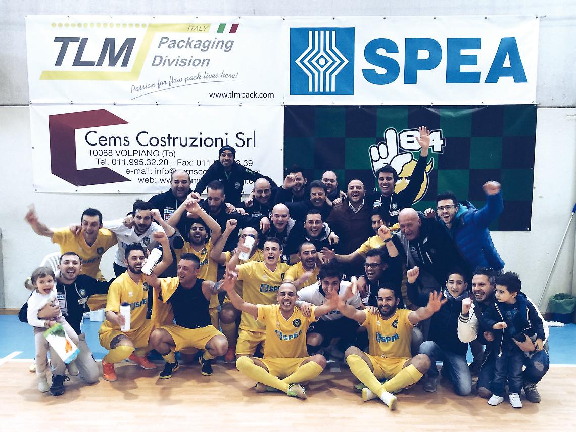 CALCIO A 5: L84, festa grande per la promozione in Serie B