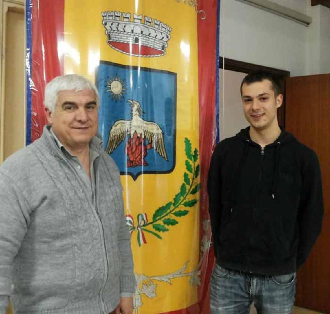 MERCENASCO. Alberto Peretto, il più giovane consigliere comunale