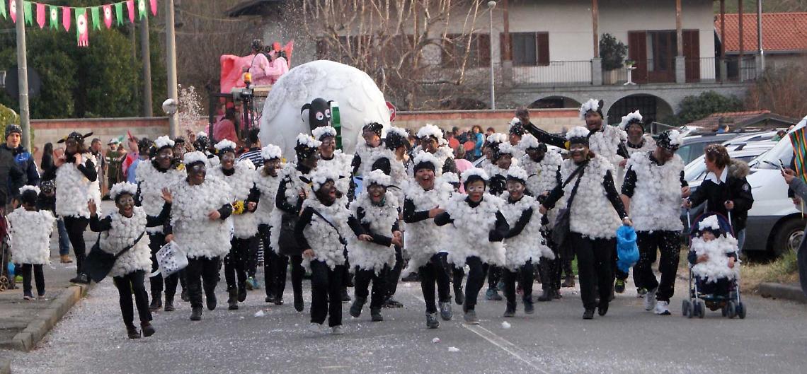 SAMONE. Samon the Sheep si aggiudica il Carnevale!