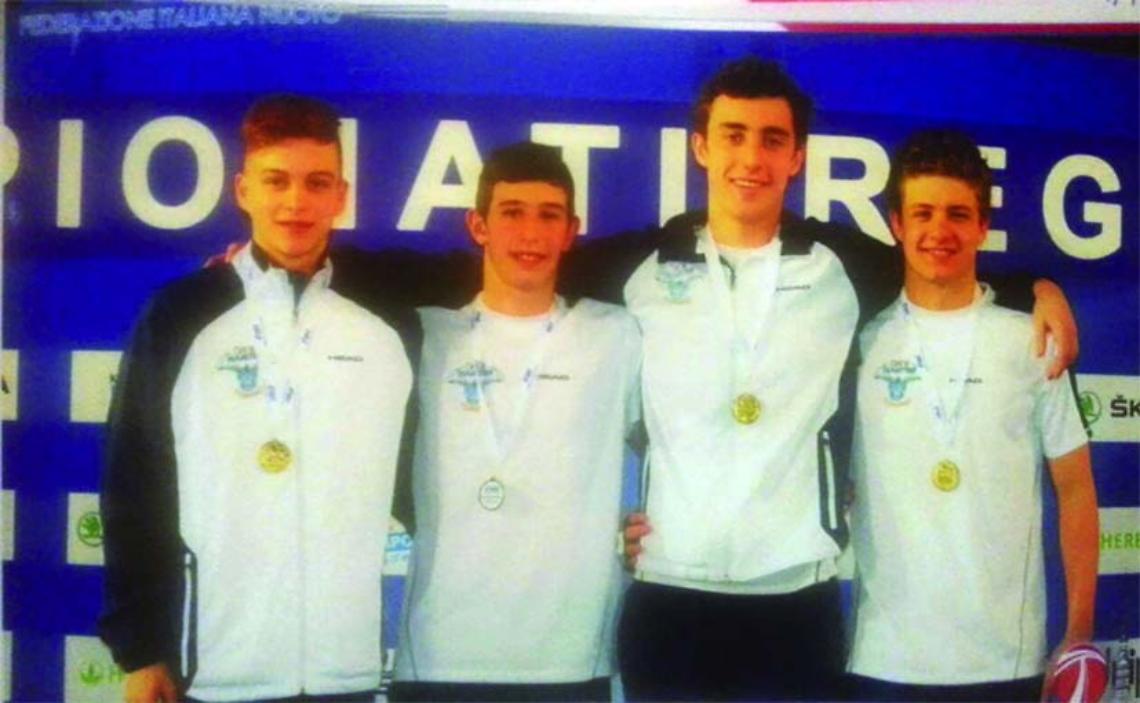 NUOTO. Scorpacciata di ori per Vasile