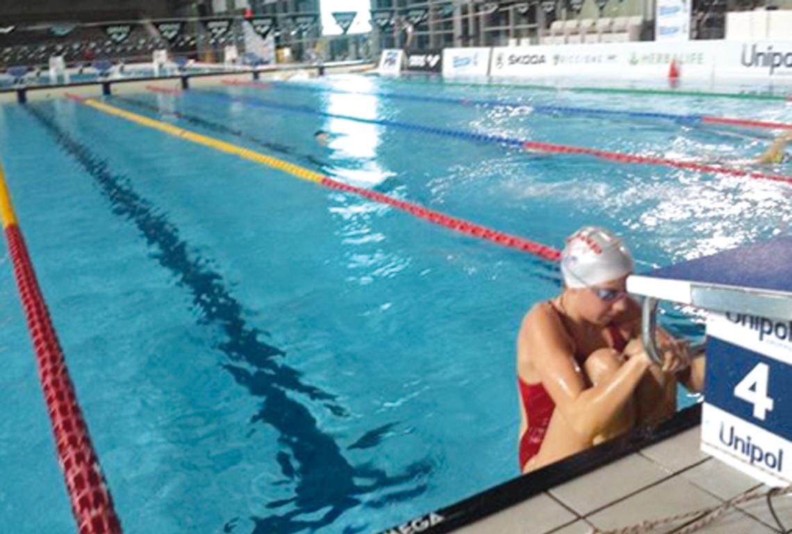 NUOTO. Allais della Libertas Nuoto Chivasso nel tempio del nuoto