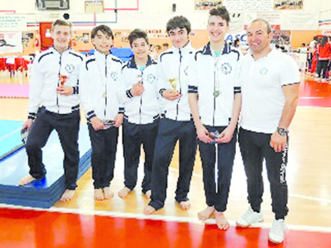 GINNASTICA ARTISTICA. Centro Sportivo Chivassese sul podio