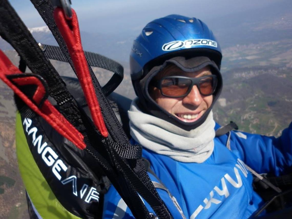 LORANZE'. La nuova impresa di Pierandrea Patrucco: dal Piemonte alla Sicilia con il parapendio.