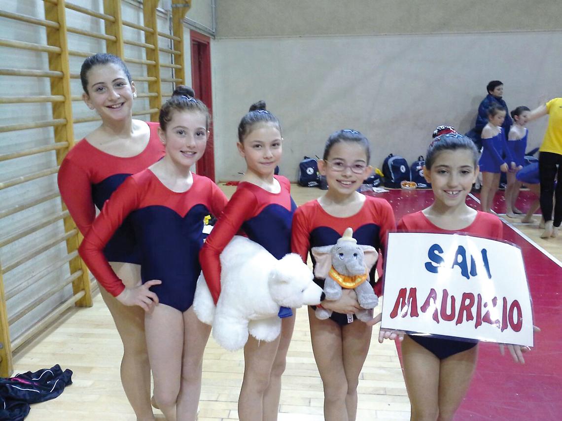 GINNASTICA RITMICA. Grandi soddisfazioni per il Pgs San Maurizio Sport Team
