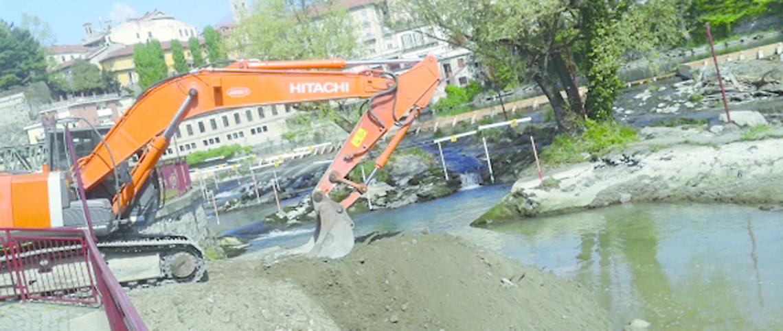 CANOA. Lavori di rimodellamento allo Stadio della Canoa