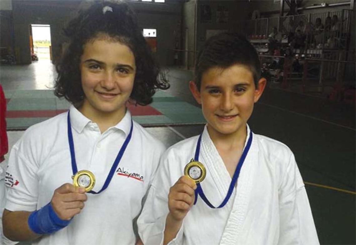 KARATE. Taliano e Taglio dell' Akiyama sul podio
