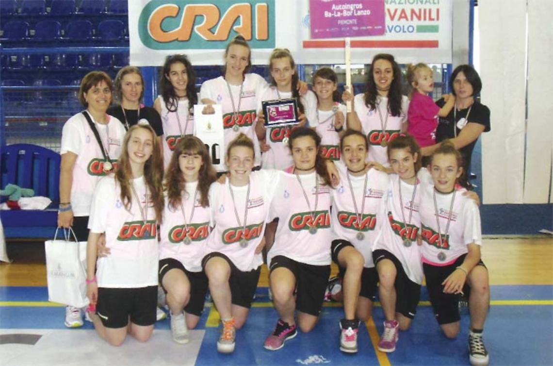 VOLLEY. L'Under 14 della Ba-La-Bor nella top ten nazionale